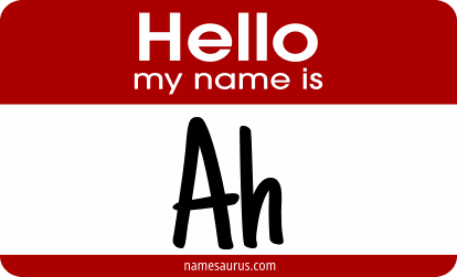 Hello my name is Ah png download