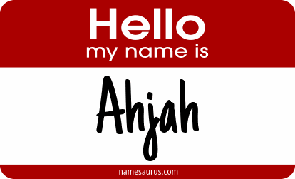 Hello my name is Ahjah png download