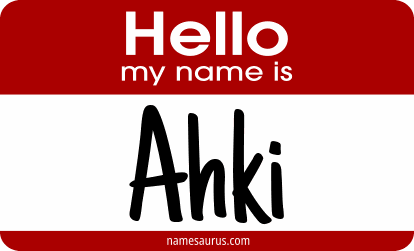 Hello my name is Ahki png download