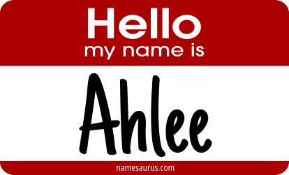 Hello my name is Ahlee png download
