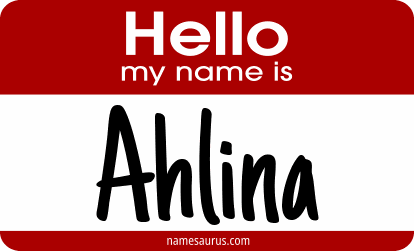 Hello my name is Ahlina png download