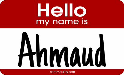 Hello my name is Ahmaud png download
