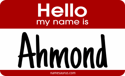 Hello my name is Ahmond png download