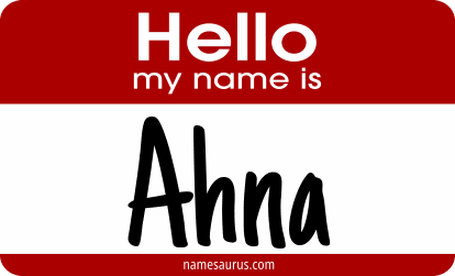 Hello my name is Ahna png download