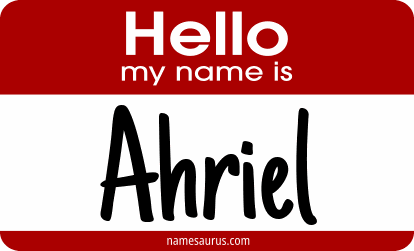 Hello my name is Ahriel png download