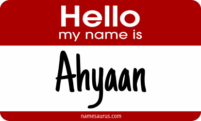 Hello my name is Ahyaan png download