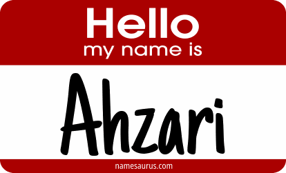 Hello my name is Ahzari png download