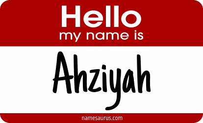 Hello my name is Ahziyah png download