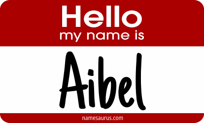 Hello my name is Aibel png download