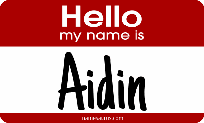 Hello my name is Aidin png download
