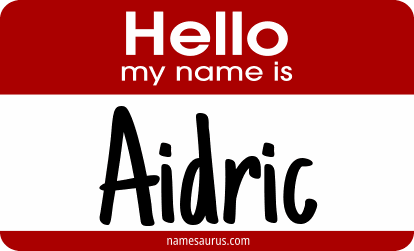 Hello my name is Aidric png download