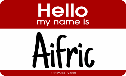Hello my name is Aifric png download