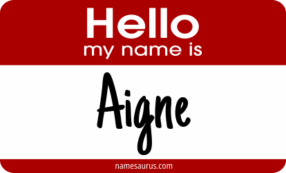 Hello my name is Aigne png download