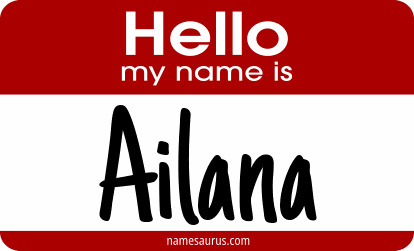 Hello my name is Ailana png download