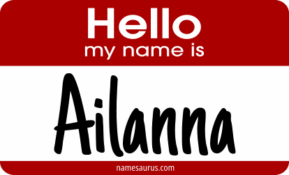 Hello my name is Ailanna png download