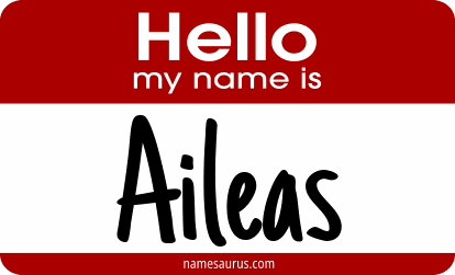 Hello my name is Aileas png download