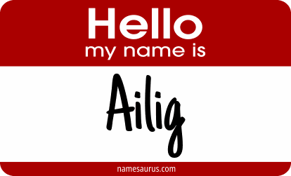Hello my name is Ailig png download