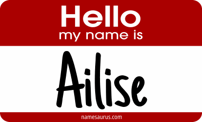Hello my name is Ailise png download
