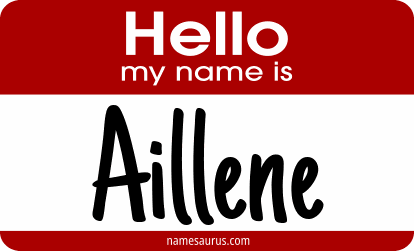 Hello my name is Aillene png download