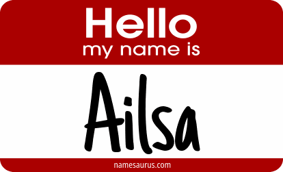 Hello my name is Ailsa png download