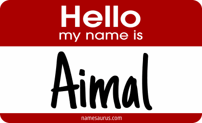 Hello my name is Aimal png download