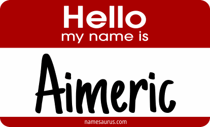 Hello my name is Aimeric png download