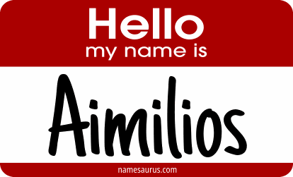 Hello my name is Aimilios png download