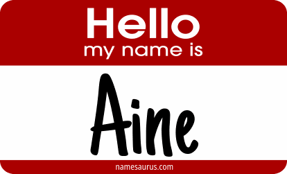 Hello my name is Aine png download