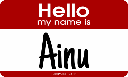 Hello my name is Ainu png download