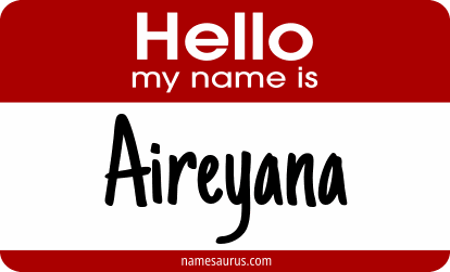 Hello my name is Aireyana png download