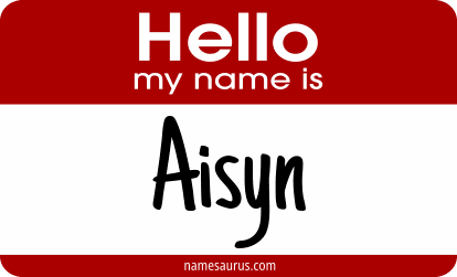 Hello my name is Aisyn png download