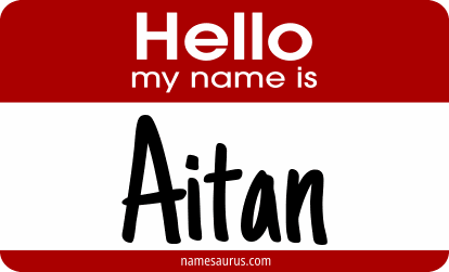 Hello my name is Aitan png download