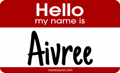 Hello my name is Aivree png download