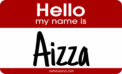 Hello my name is Aizza png download