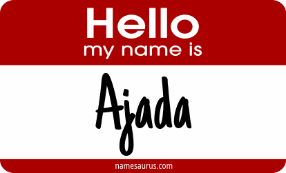 Hello my name is Ajada png download