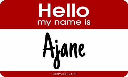 Hello my name is Ajane png download