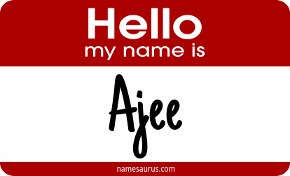 Hello my name is Ajee png download