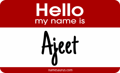 Hello my name is Ajeet png download