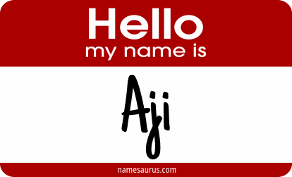 Hello my name is Aji png download