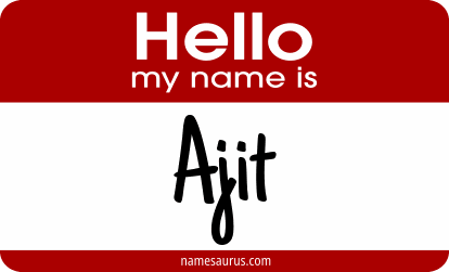 Hello my name is Ajit png download