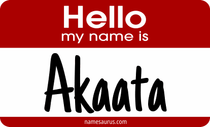 Hello my name is Akaata png download