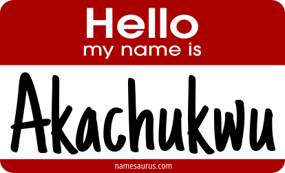 Hello my name is Akachukwu png download