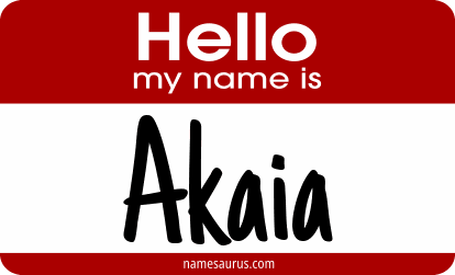 Hello my name is Akaia png download