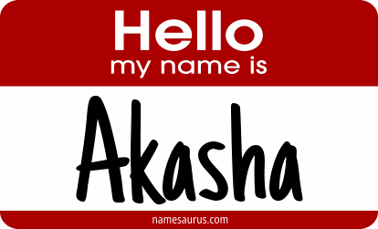 Hello my name is Akasha png download