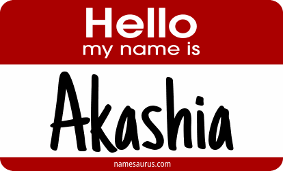 Hello my name is Akashia png download