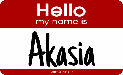 Hello my name is Akasia png download