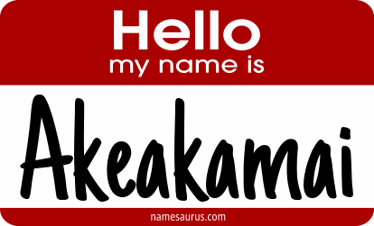 Hello my name is Akeakamai png download