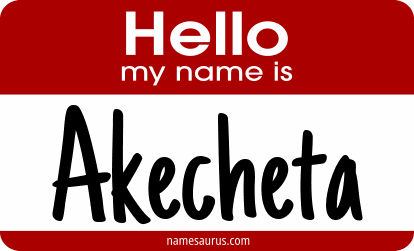 Hello my name is Akecheta png download