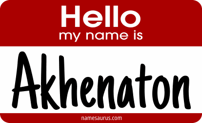 Hello my name is Akhenaton png download