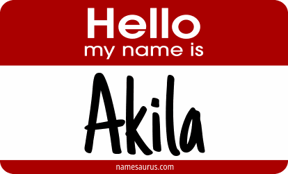 Hello my name is Akila png download